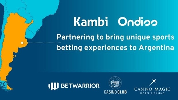Kambi to provide sportsbook technology and services to BetWarrior and operators in Argentina