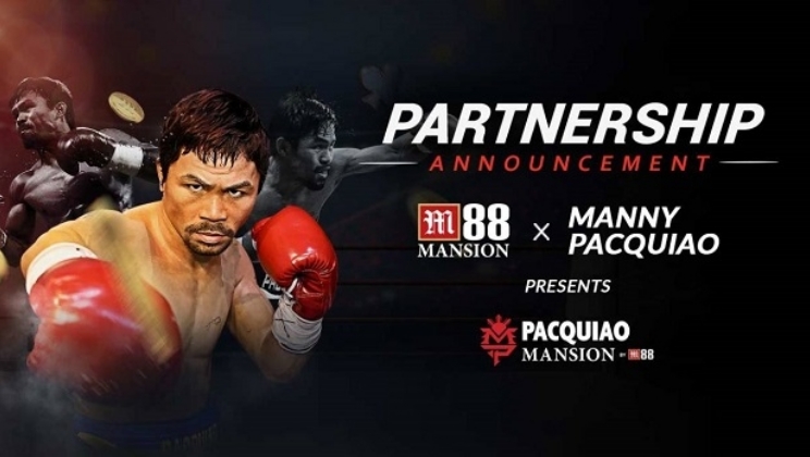 Manny 'PacMan' Pacquiao se torna embaixador da M88 Mansion