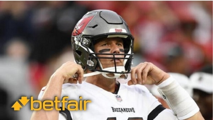 Para Betfair, equipe de Tom Brady é a favorita para chegar ao Super Bowl LVII da NFL