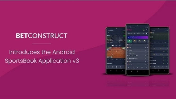 BetConstruct apresenta o aplicativo Android SportsBook v3