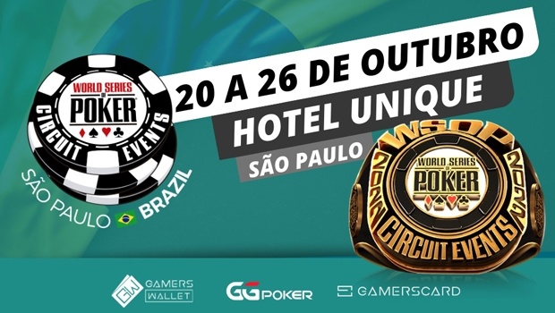 Clientes GamersWallet e GamersCard têm vantagens no WSOP Circuit Brasil