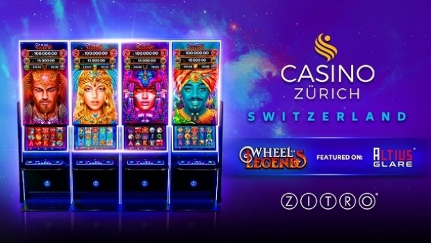 Wheel of Legends da Zitro já está disponível no Casino Zürich na Suíça