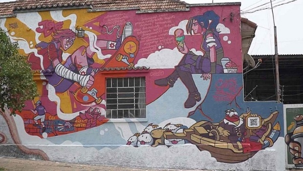 Riot Games ocupa Brasil com arte urbana e celebra comunidade em homenagem ao aniversário do LOL