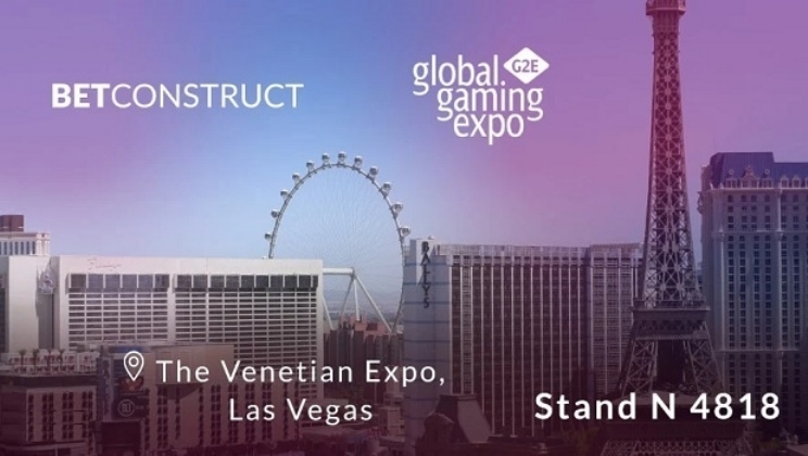 BetConstruct está indo para a G2E Vegas 2022