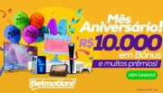Betmotion celebra aniversário com promoção: 14 anos, 14 dias, 14 prêmios