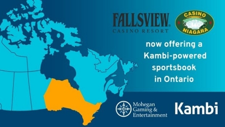 Kambi fecha parceria de apostas esportivas com Mohegan em Ontário
