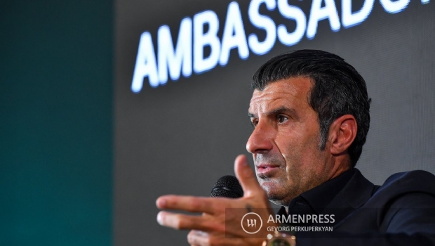 Luis Figo visited Digitain’s headquarters in Armenia for the first time as brand ambassador