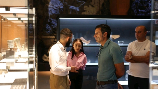 Luis Figo visited Digitain’s headquarters in Armenia for the first time as brand ambassador