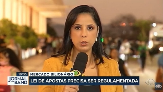 Band TV defende regulamentação urgente das apostas esportivas no Brasil