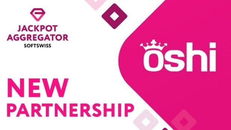 SOFTSWISS Jackpot Aggregator faz parceria com Oshi Casino