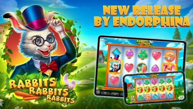 Endorphina releases its new Rabbits, Rabbits, Rabbits! slot