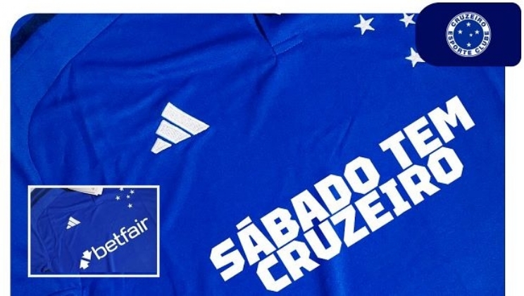 Cruzeiro desmente foto da camisa com patrocínio da Betfair que circulou nas redes