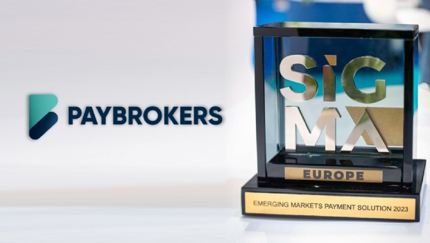 A brasileira PayBrokers recebe prêmio internacional durante o SiGMA Europe