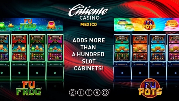 Grupo Caliente adiciona mais de cem máquinas com os novos jogos da Zitro
