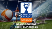 Betsson garante naming rights para a Copa da Grécia