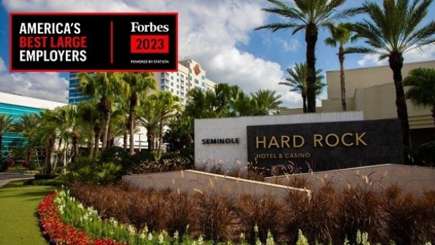Hard Rock International is recognized as one of America's 'Best Large Employers'