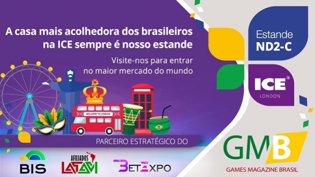 GMB marca presença pela 26ª vez na ICE London e será o espaço mais acolhedor dos brasileiros