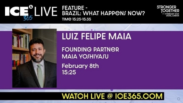 Luiz Felipe Maia will address the possibilities gaming regulation in Brazil at ICE London