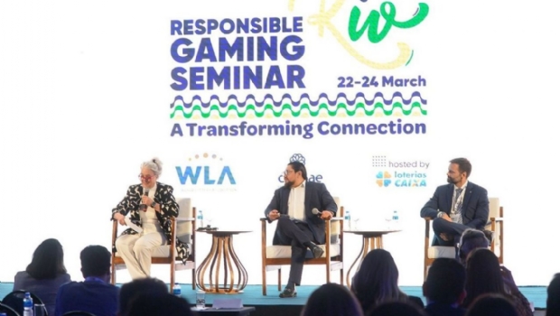 Edilson Carrogi apresentou a estratégia da Loterias Caixa para promover o jogo responsável