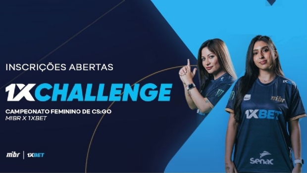 1xBet e MIBR organizam o 1XChallenge de CS:GO para incentivar o cenário feminino nos games