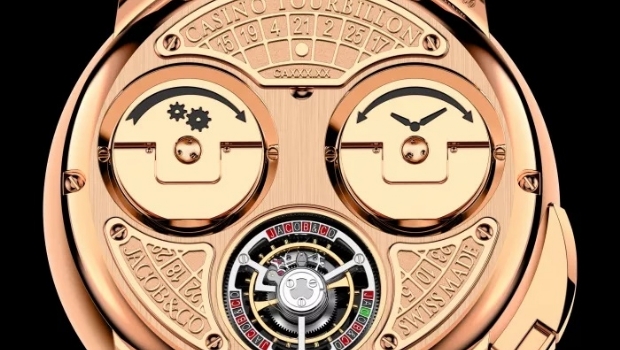 Jacob & Co. apresenta o relógio inovador Casino Tourbillon com uma roleta integrada