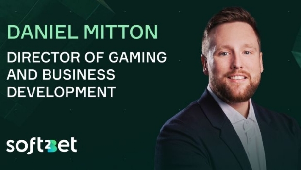 Soft2Bet promove Daniel Mitton a diretor de jogos e desenvolvimento de negócios