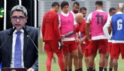 Senator visits Flamengo training center to talks players about sports betting
