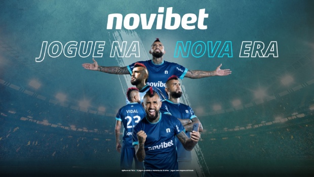 Novibet convida o Brasil para "Jogar na nova era" em campanha de lançamento com Arturo vidal
