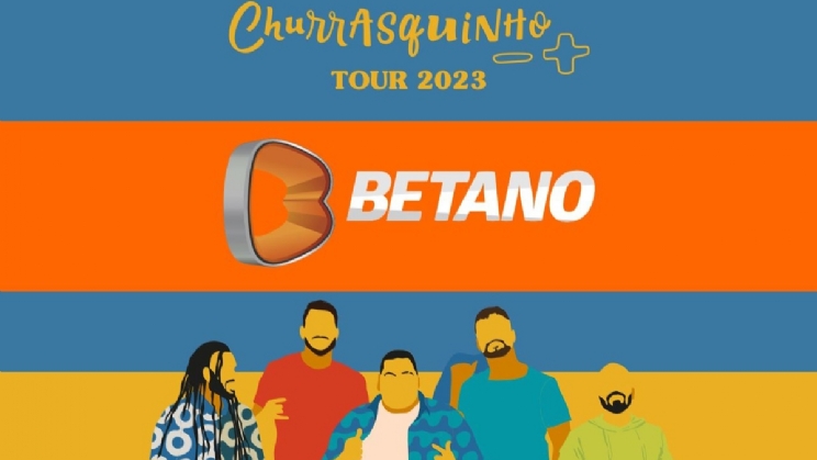 Betano patrocina turnê ‘Churrasquinho 2023’ do grupo de pagode Menos é Mais
