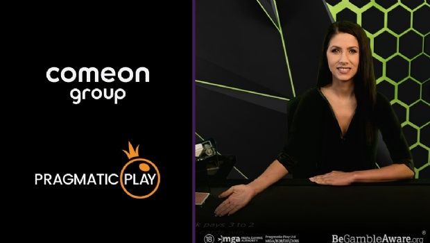 Pragmatic Play delivers customized live casino solution for ComeOn
