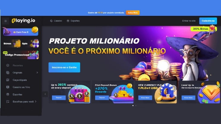 Gigante britânica de jogos Playing.io lança plataforma no Brasil