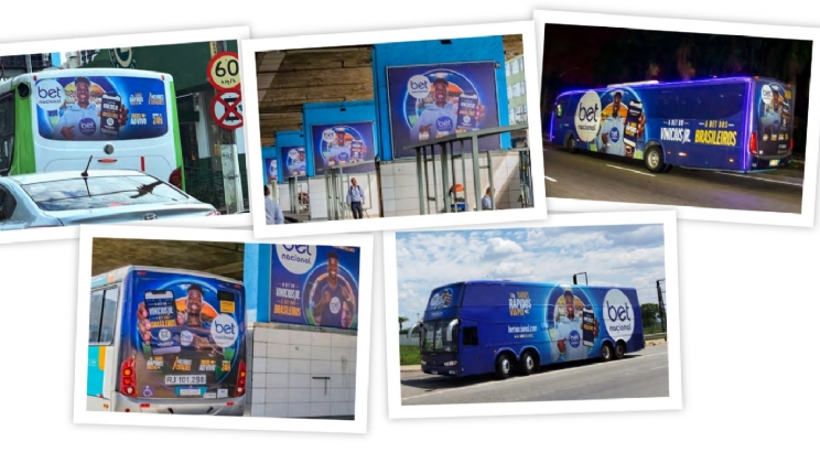 “A mídia em ônibus é perfeita para a estratégia de campanhas publicitárias das casas de apostas”