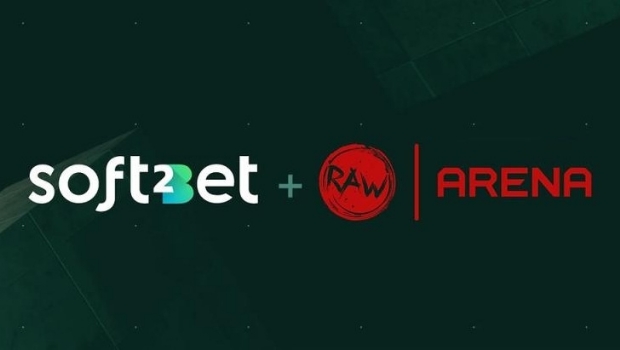 Soft2Bet assina nova parceria de conteúdo com RAW Arena