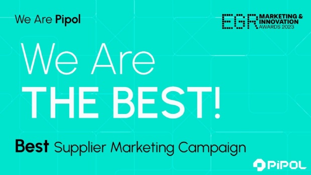 Pipol foi premiada na categoria "Marketing Supplier" nos EGR Global's Awards 2023