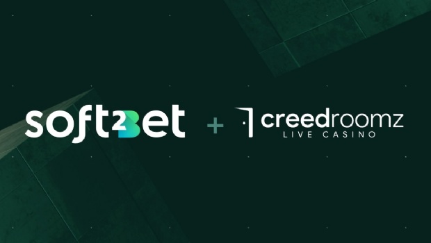 Soft2Bet eleva sua oferta de cassino ao vivo por meio de novo acordo de distribuição com CreedRoomz