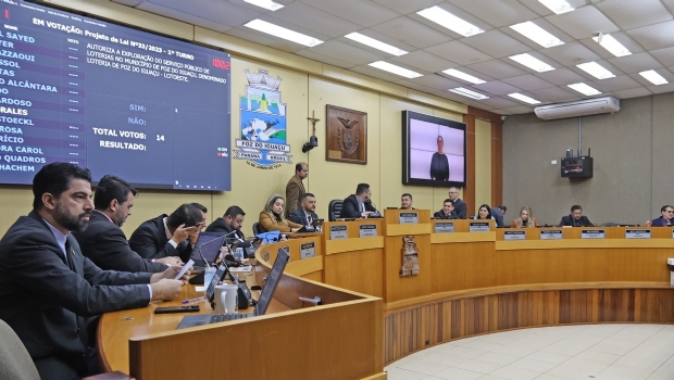 Foz do Iguaçu councilors approve project to create of Municipal Lottery