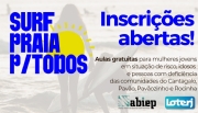 Projeto social com apoio da Loterj segue com inscrições abertas para aulas gratuitas de surf