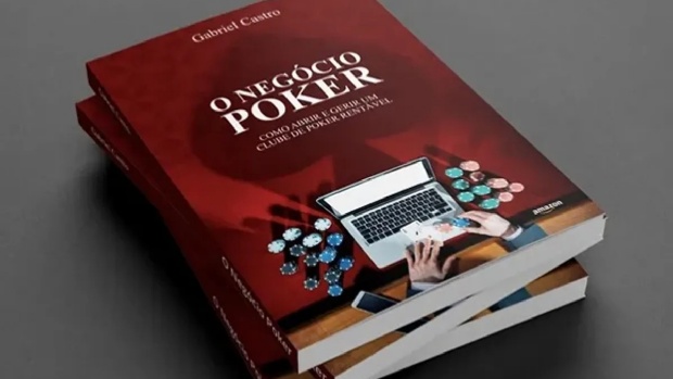 Gabriel Castro lança livro sobre como abrir e gerenciar um clube de poker rentável
