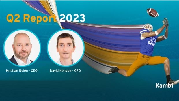 Kambi relata aumento de 24% na receita do segundo trimestre de 2023