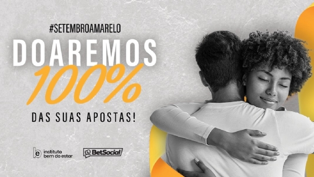 Betmotion will donate 100% of bets to ‘Setembro Amarelo’ campaign against suicide