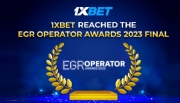 1xBet nomeada em seis categorias do EGR Operator Awards 2023