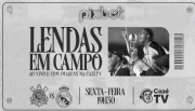 Pixbet chega à CazéTV com lendas de Corinthians x Real Madrid