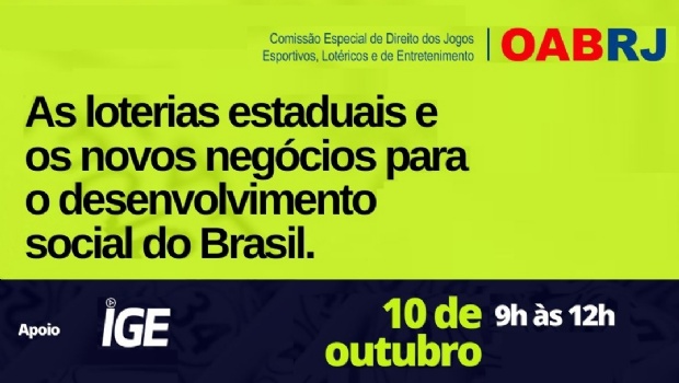OAB/RJ volta a discutir importância das loterias estaduais para o desenvolvimento social do Brasil