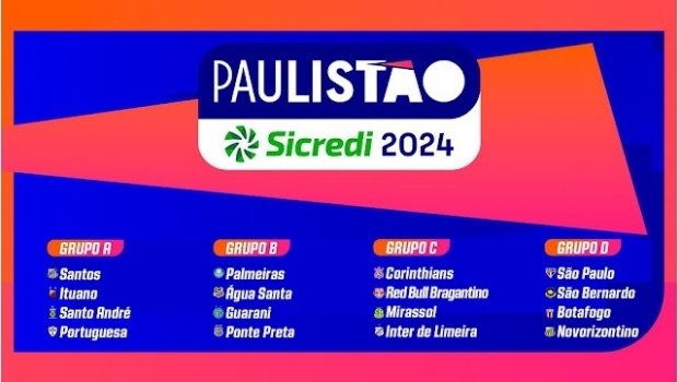 With the support of 13 betting houses and millionaire sponsorships, Paulistão 2024 kicks off