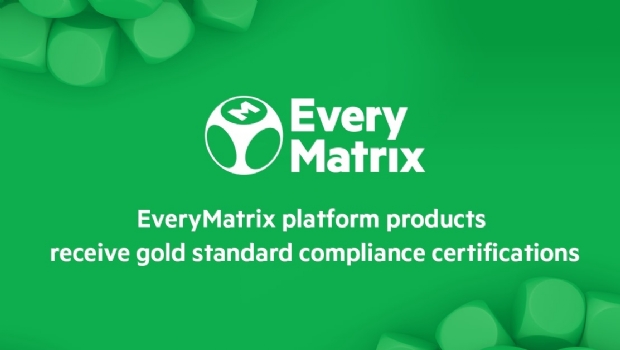 EveryMatrix receives GLI gold standard certification for core platform products