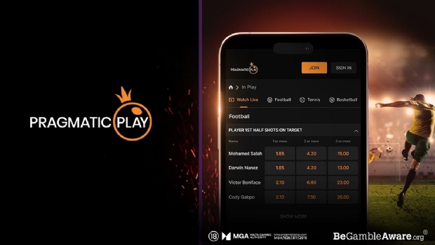 Pragmatic Play adds football player markets to sportsbook offering