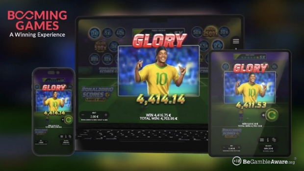 Booming Games launches ‘Ronaldinho Scores Shoot & Win’