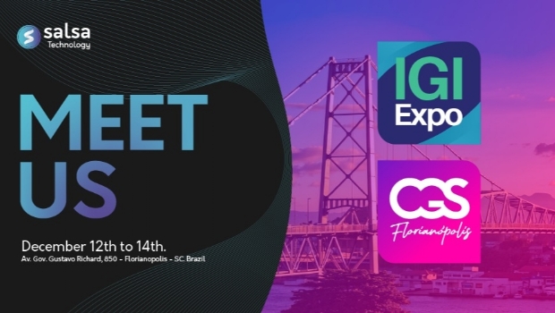 Salsa Technology pronta para o CGS e IGI Expo em Florianópolis