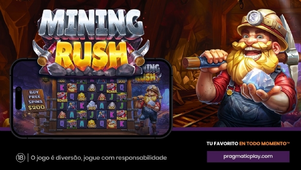 Pragmatic Play desenterra vitórias de até 10.000x no Mining Rush