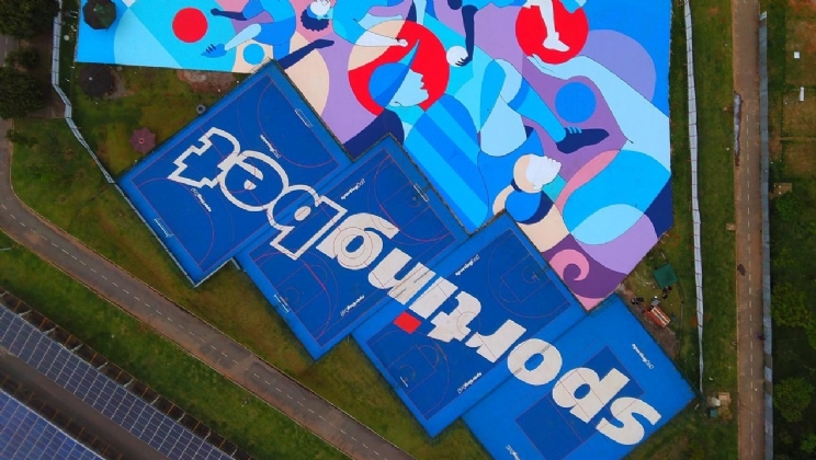 Arena Sportingbet revitaliza quadras no Parque Villa-Lobos e reabre espaço para o público